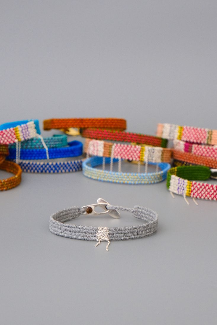 Load image into Gallery viewer, Loom woven bracelet #106
