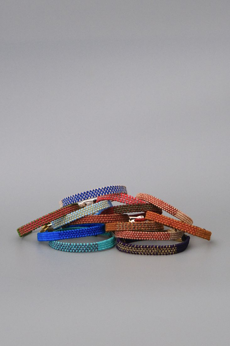 Loom woven bracelet #107