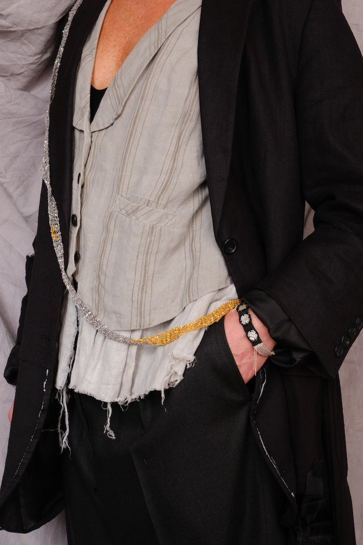 Loom woven bracelet #219