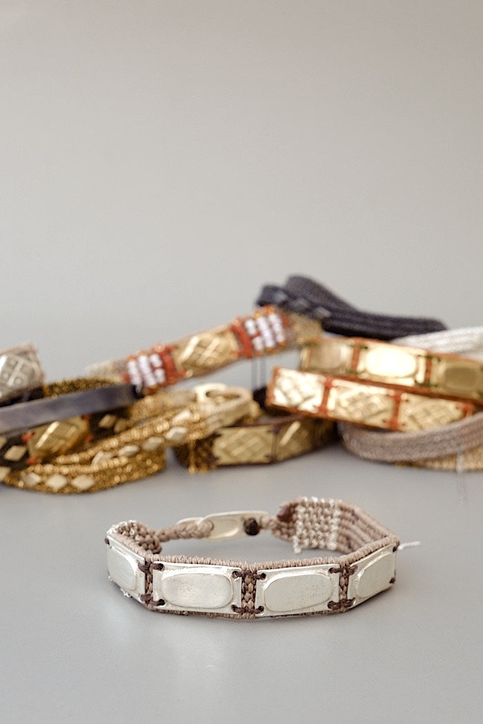 Loom woven bracelet #111