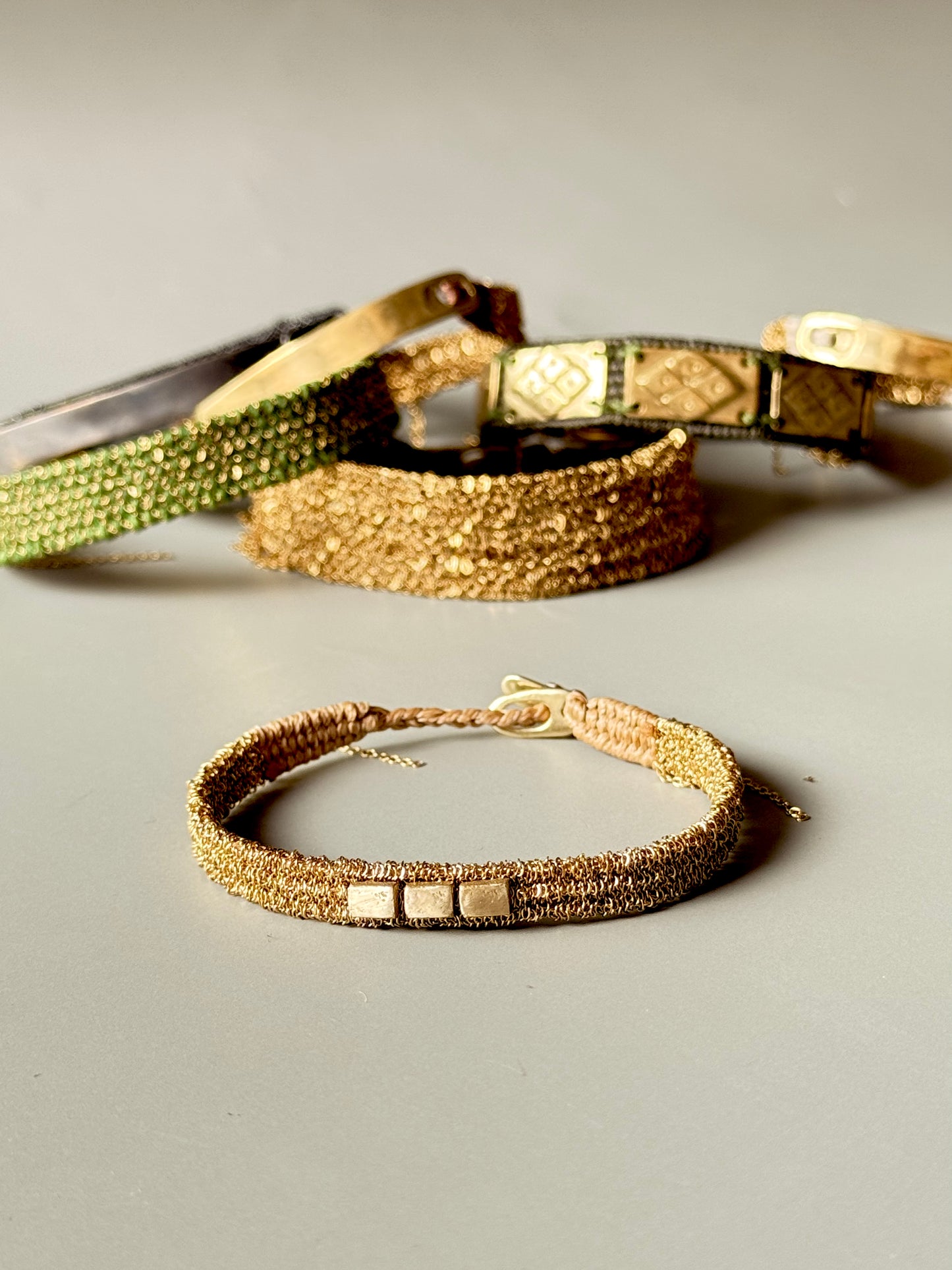Loom woven bracelet  #119