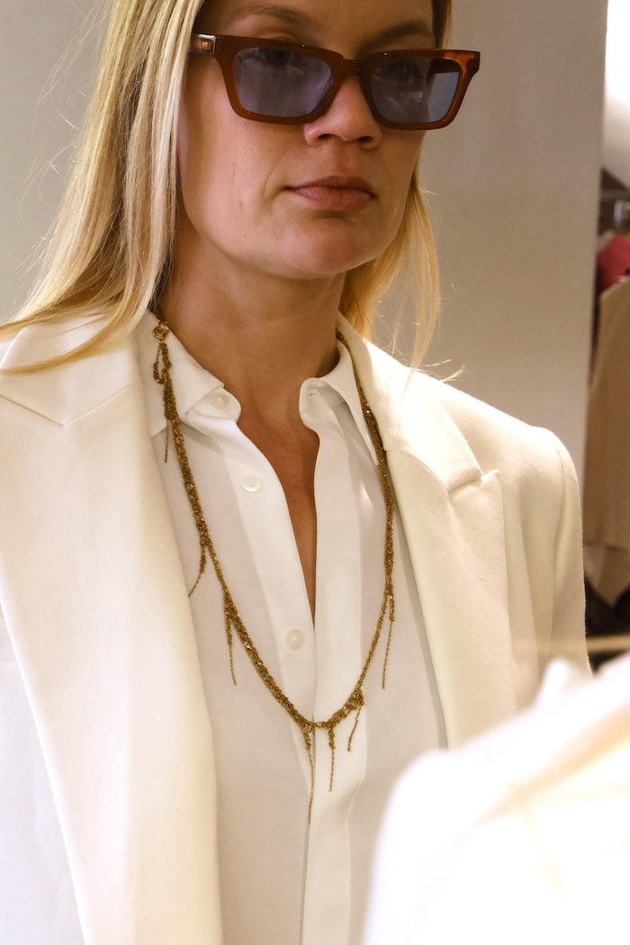Chains for sunglasses and Optical frames. Transforms to necklace.
