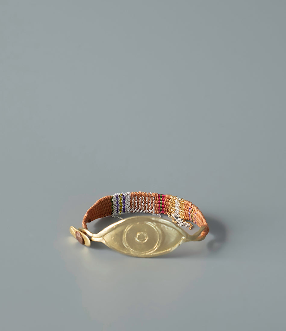 Loom woven bracelet #012