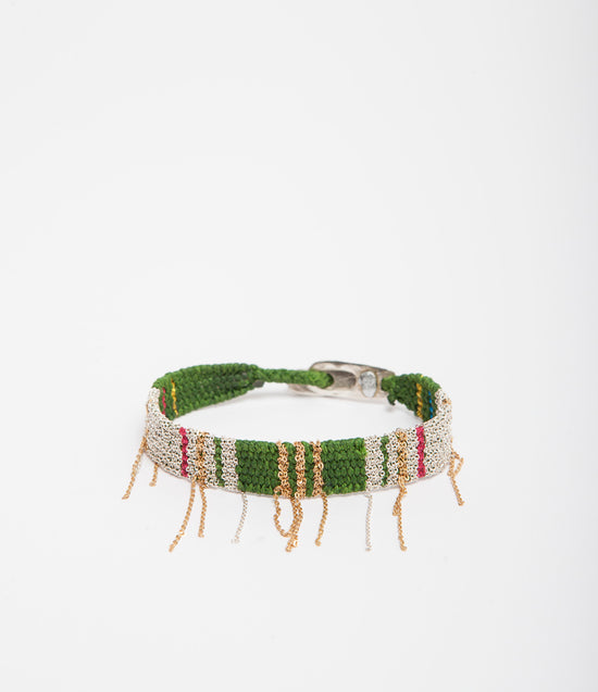 Loom woven bracelet #035