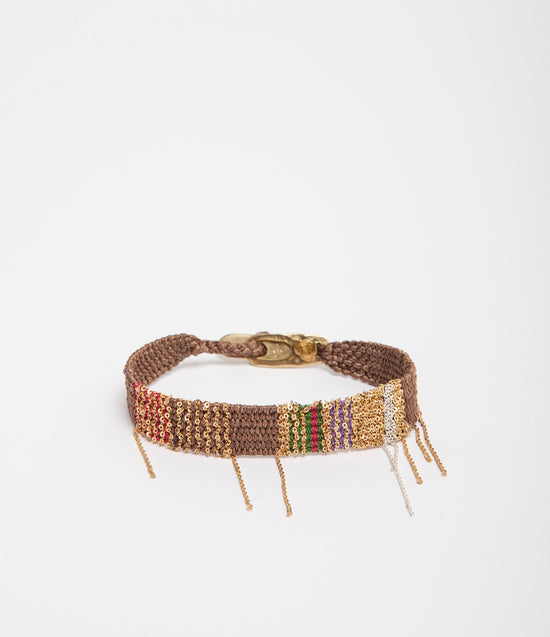 Loom woven bracelet #036