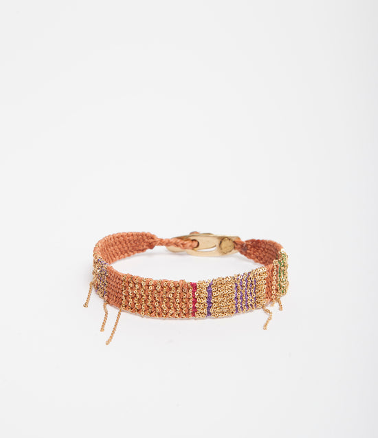 Load image into Gallery viewer, Loom woven bracelet #025
