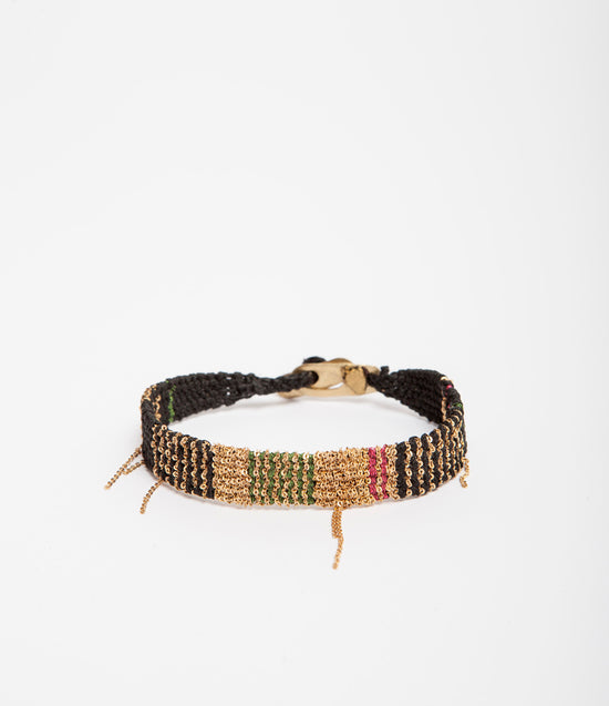 Loom woven bracelet #032