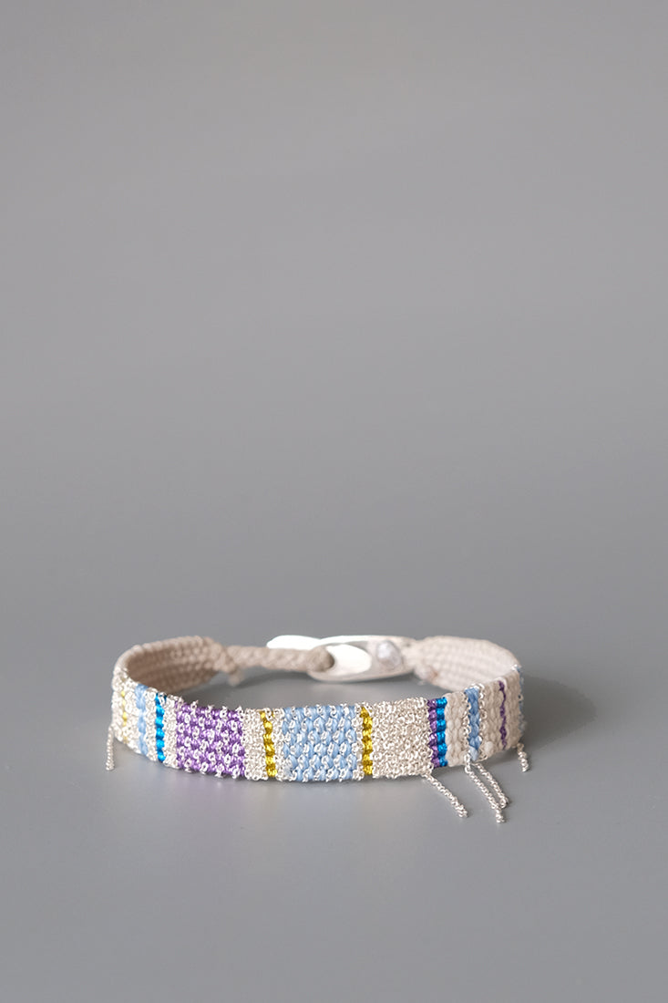 Load image into Gallery viewer, Loom woven bracelet  #057
