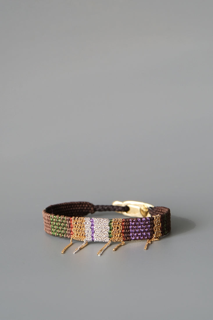 Loom woven bracelet #060